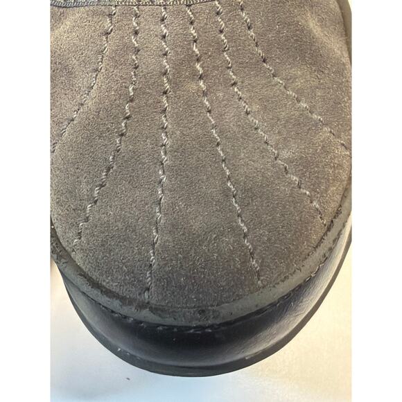 Sorel Waterproof Winter Boots Faux Fur Gray/Black Womens Size 9 - Picture 9 of 10